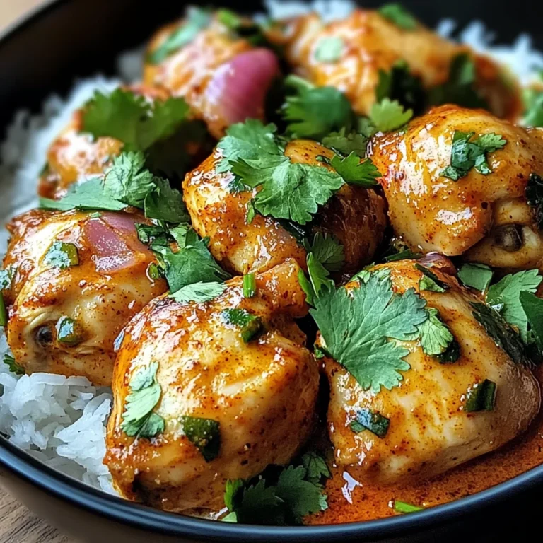 Baked Coconut Chili Chicken Thighs