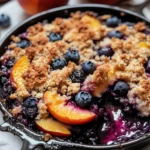 Blueberry Peach Crumble