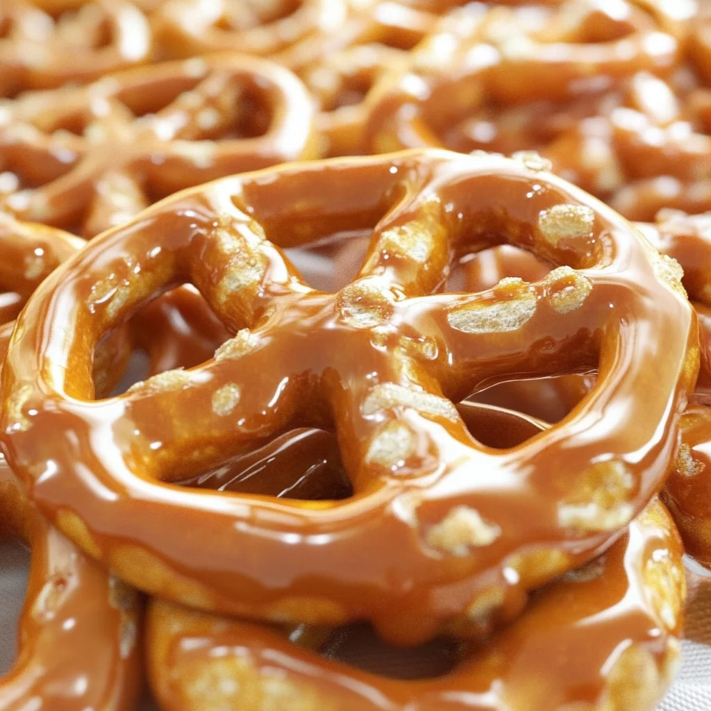 Caramel Pretzels