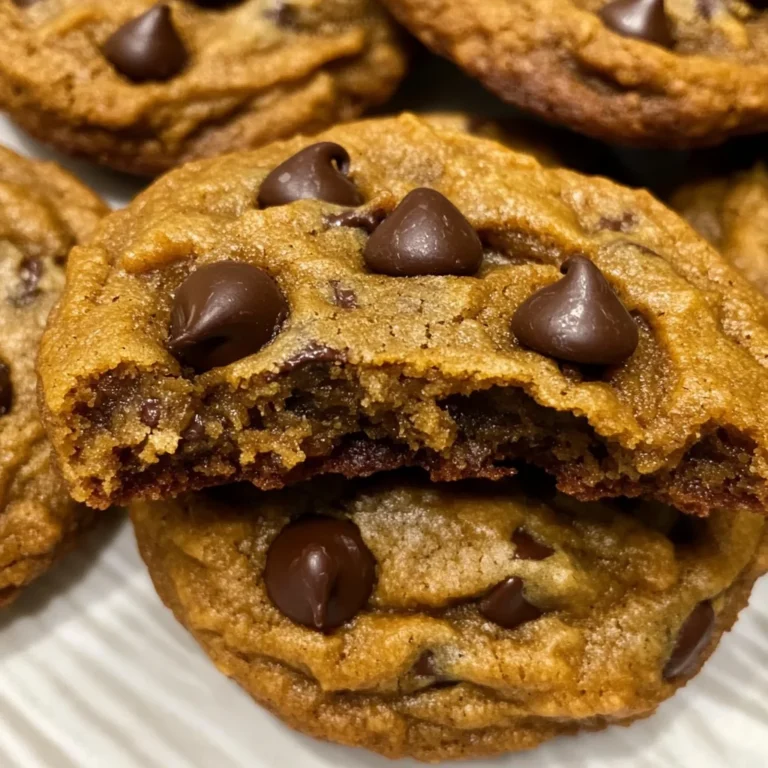 Chewy Pumpkin Chocolate Chip Cookies Recipe