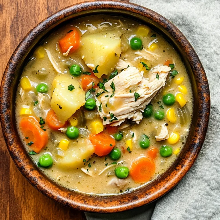 Chicken Pot Pie Soup