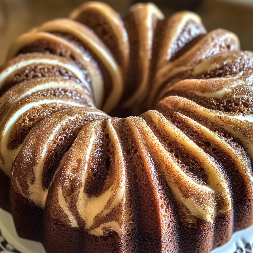 Cinnamon Swirl Bundt Cake