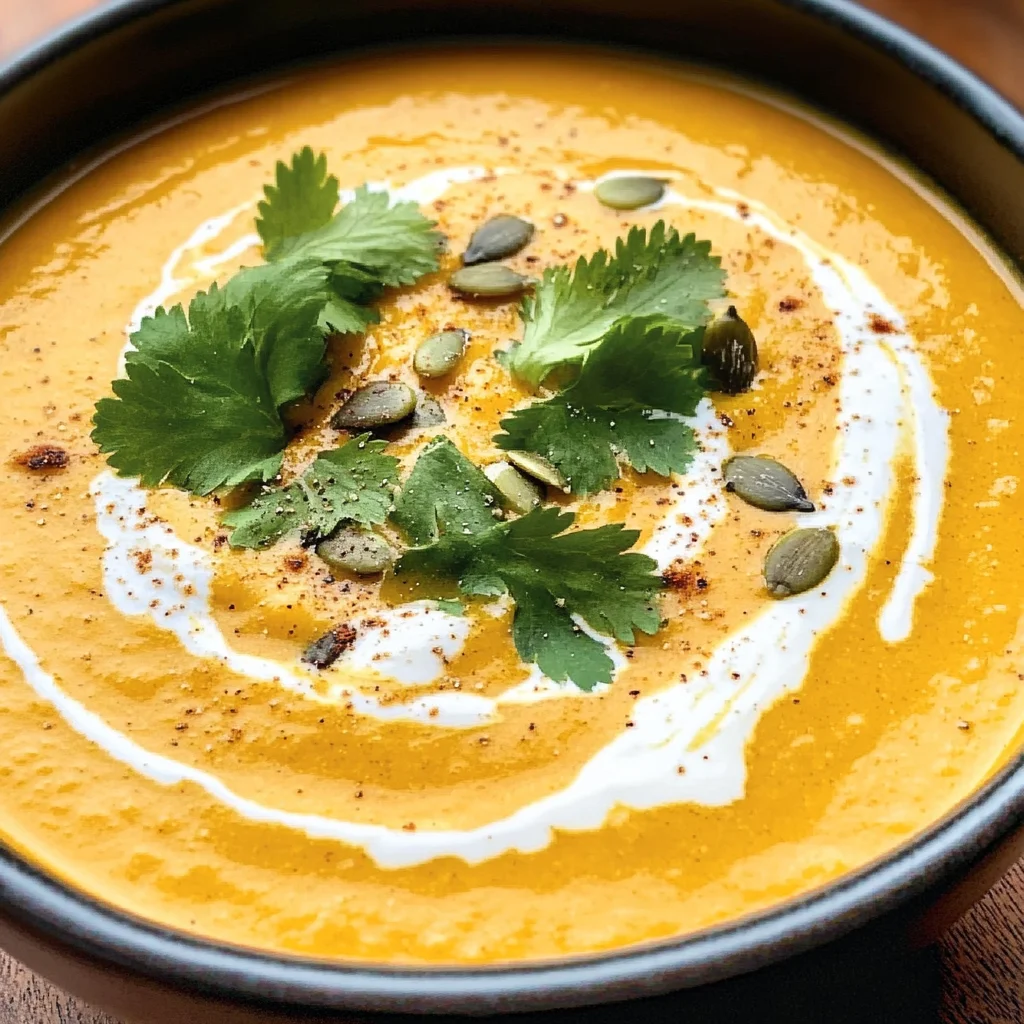 Coconut Curry Pumpkin Soup