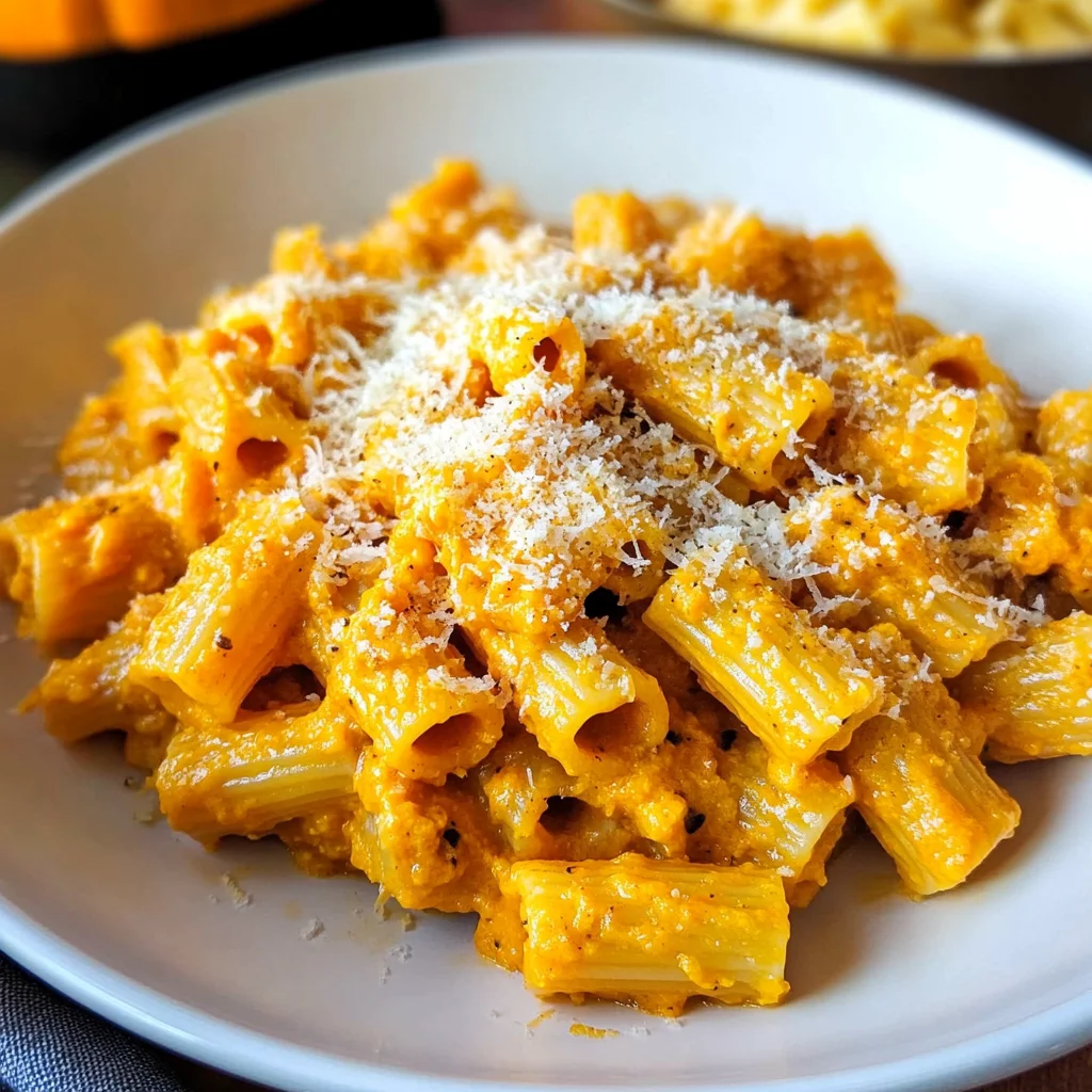 Creamy Parmesan Pumpkin Pasta