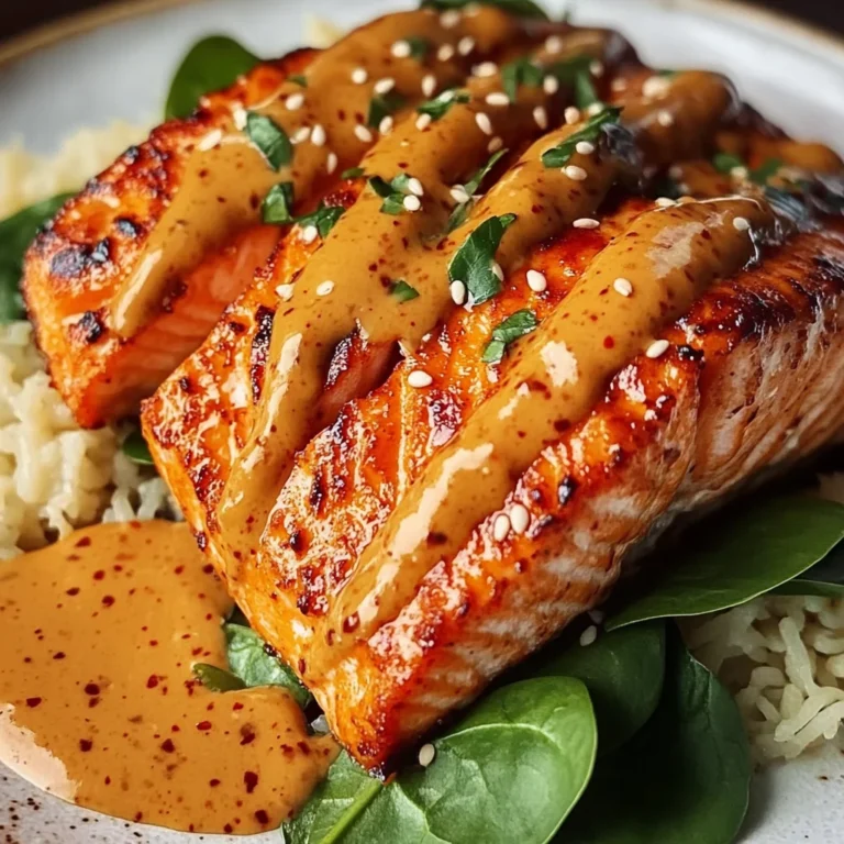 Creamy Roasted Red Pepper Salmon Recipe - Delicious & Easy