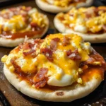 English Muffin Breakfast Pizzas