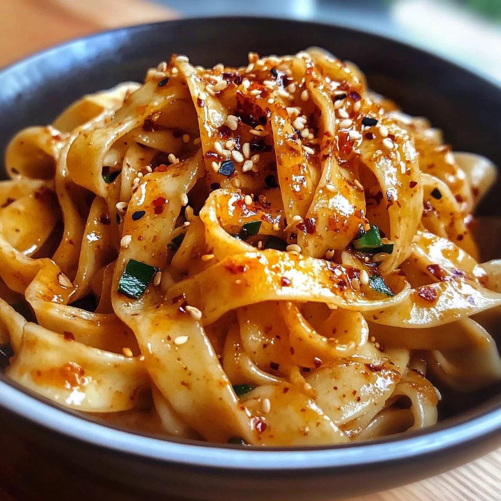 Garlic Chili Oil Noodles