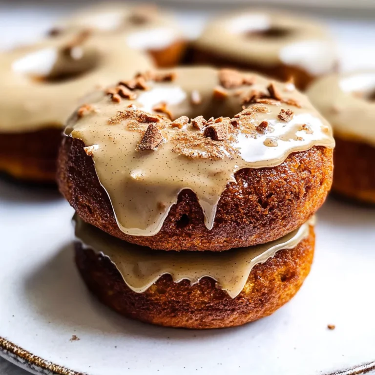 Gluten and Dairy Free Pumpkin Donuts with Maple Glaze