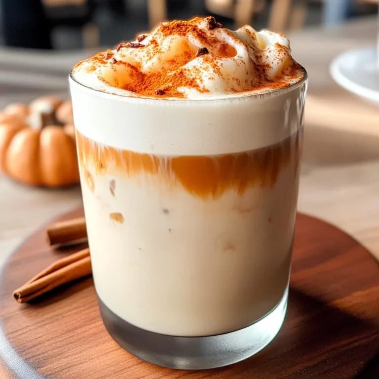 Iced Pumpkin Cream Chai Tea Latte (Starbucks Copycat)