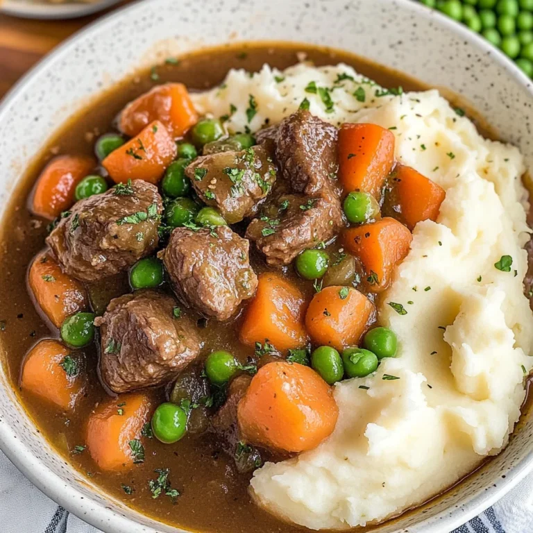Irish Stew With Mashed Potatoes