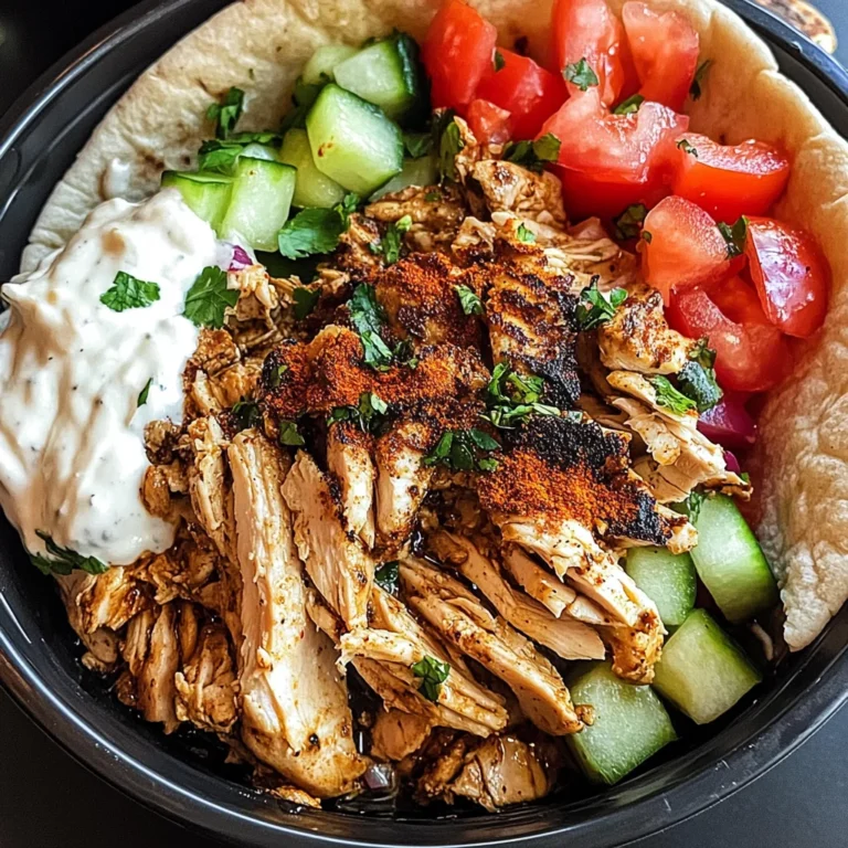 Middle Eastern Chicken Shawarma