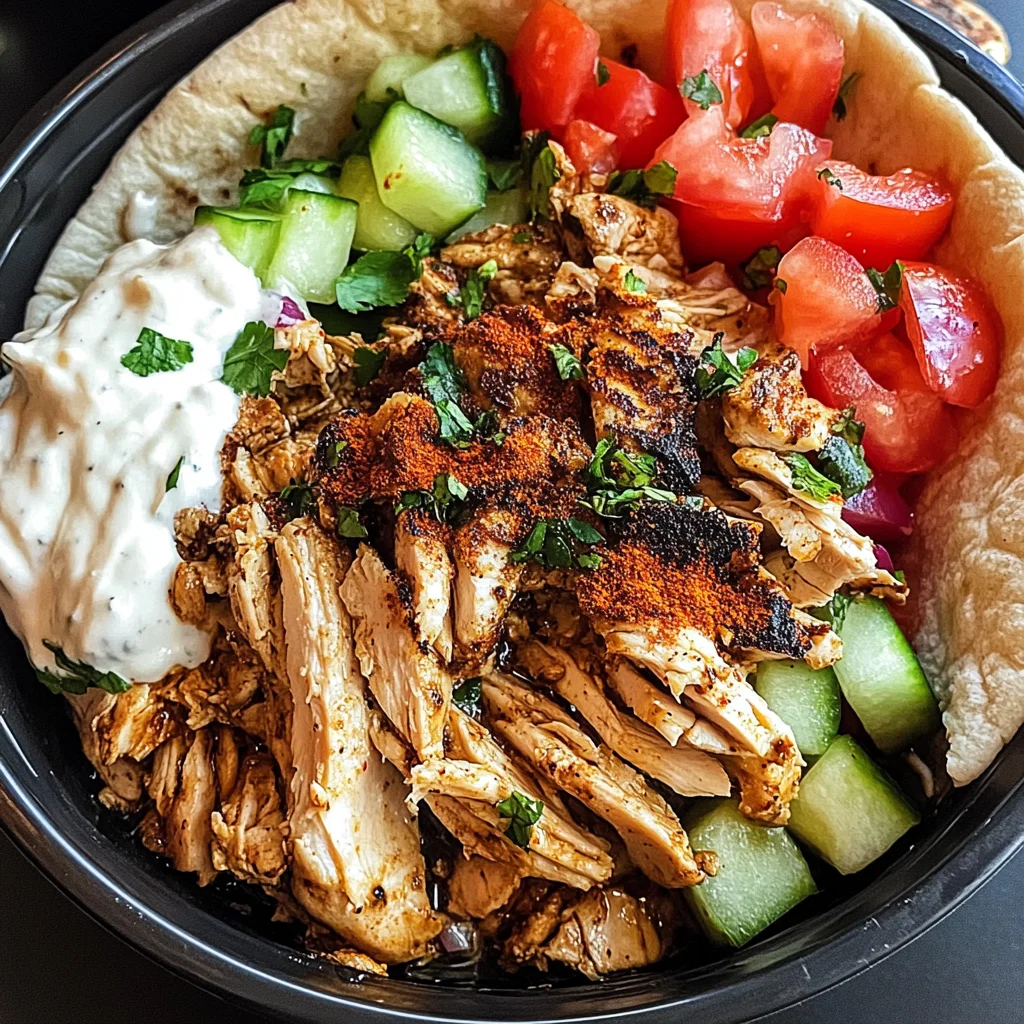 Middle Eastern Chicken Shawarma