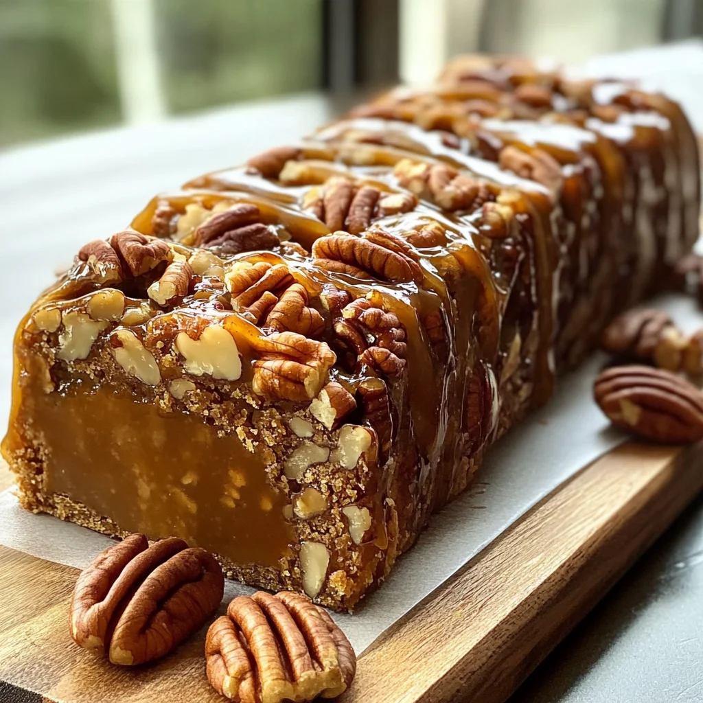 Nana’s 3-Ingredient Pecan Log