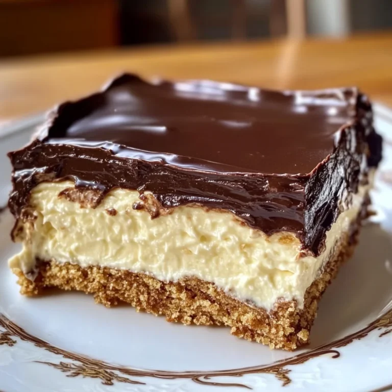 No-Bake Eclair Cake