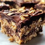 No Bake Chocolate Oatmeal Bars
