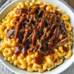 Pulled beef Mac and Cheese