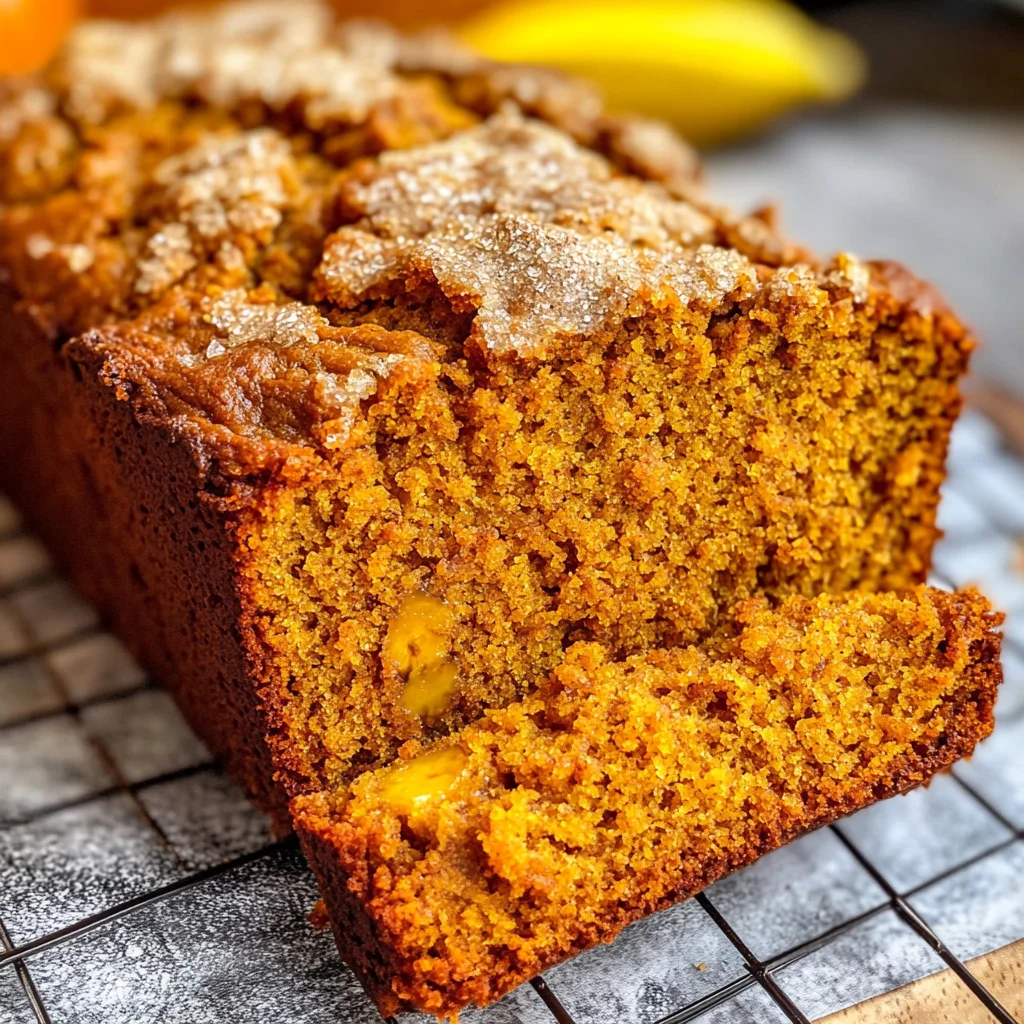 Pumpkin Banana Bread Recipe