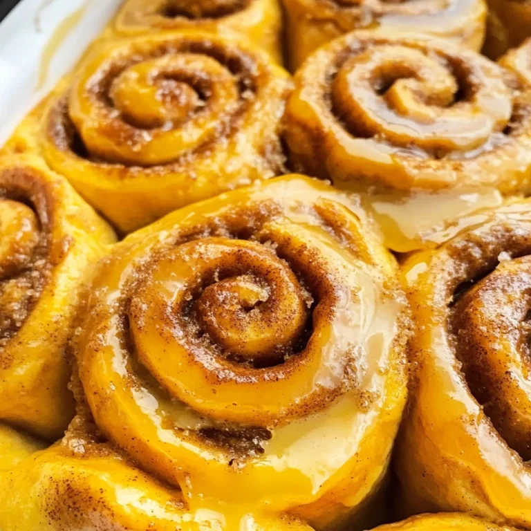 Pumpkin Cinnamon Rolls