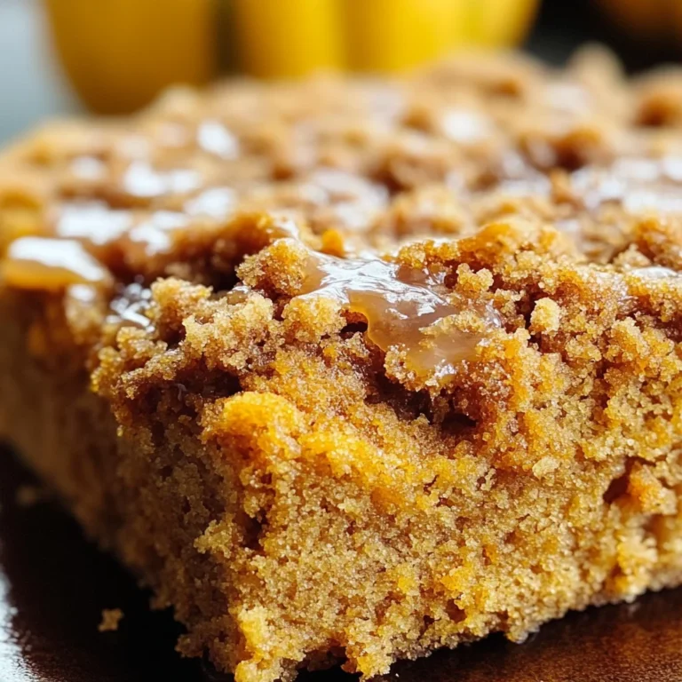 Pumpkin Coffee Cake