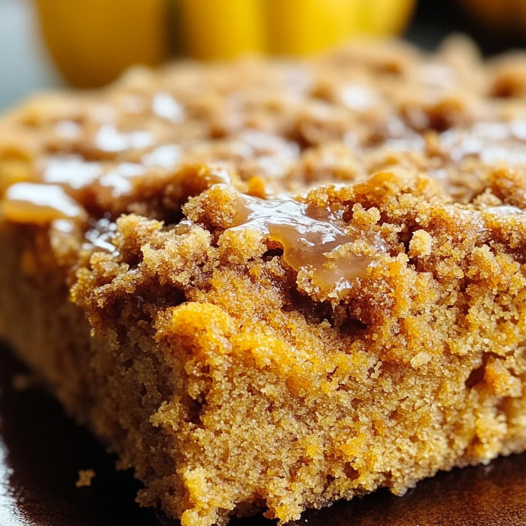 Pumpkin Coffee Cake
