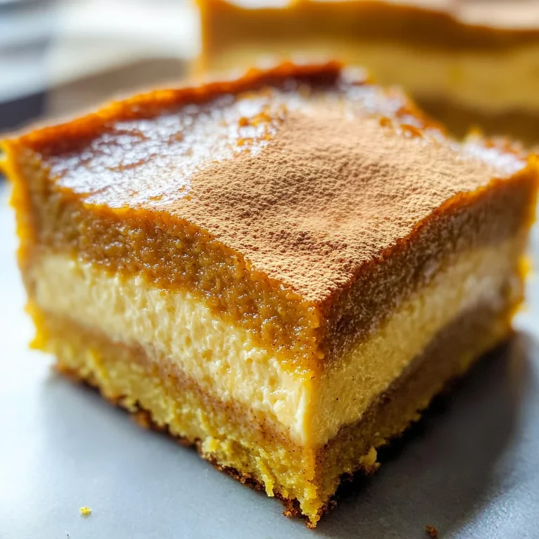 Pumpkin Magic Custard Cake Recipe