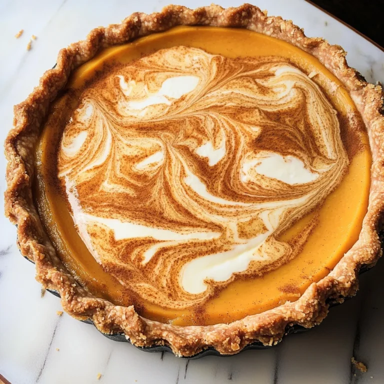 Pumpkin Mascarpone Pie