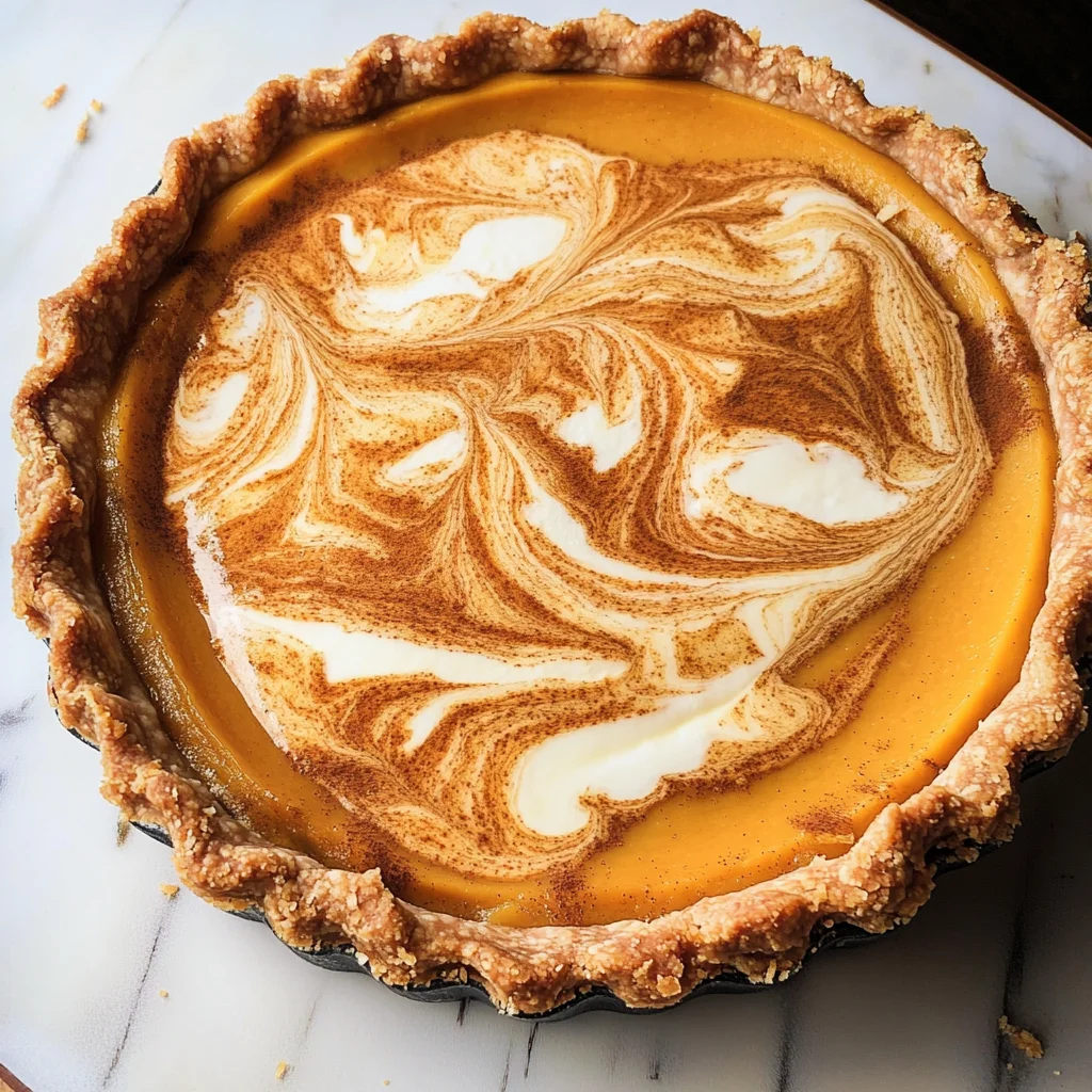 Pumpkin Mascarpone Pie