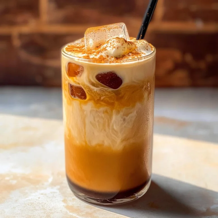 Pumpkin Spice Brown Sugar Shaken Espresso