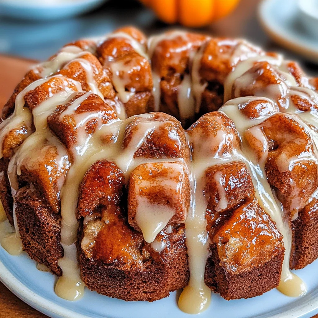 Pumpkin Spice Monkey Bread Recipe