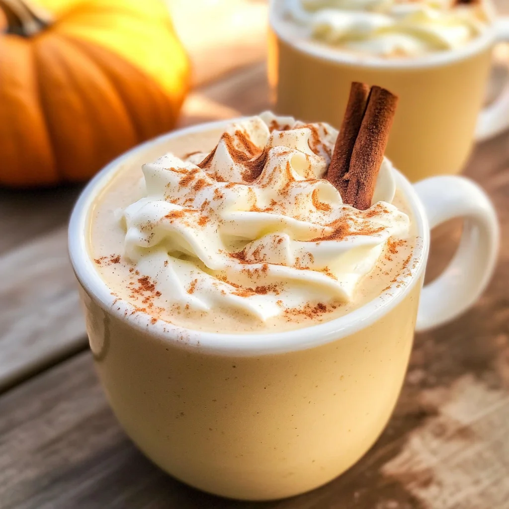 Pumpkin White Hot Chocolate