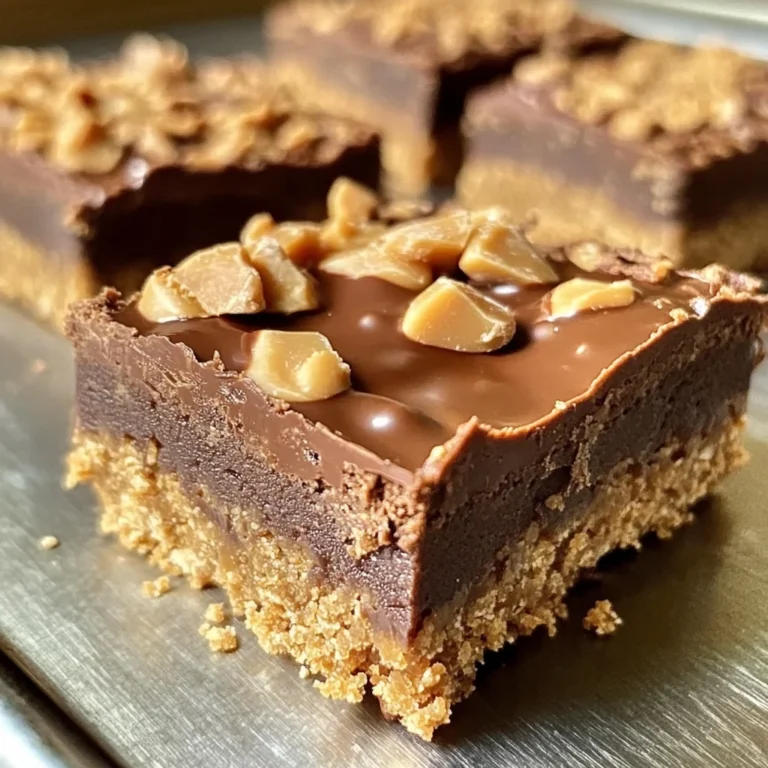 Reese’s Peanut Butter No-Bake Bars Recipe