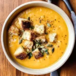 Roasted Butternut Squash Soup Recipe