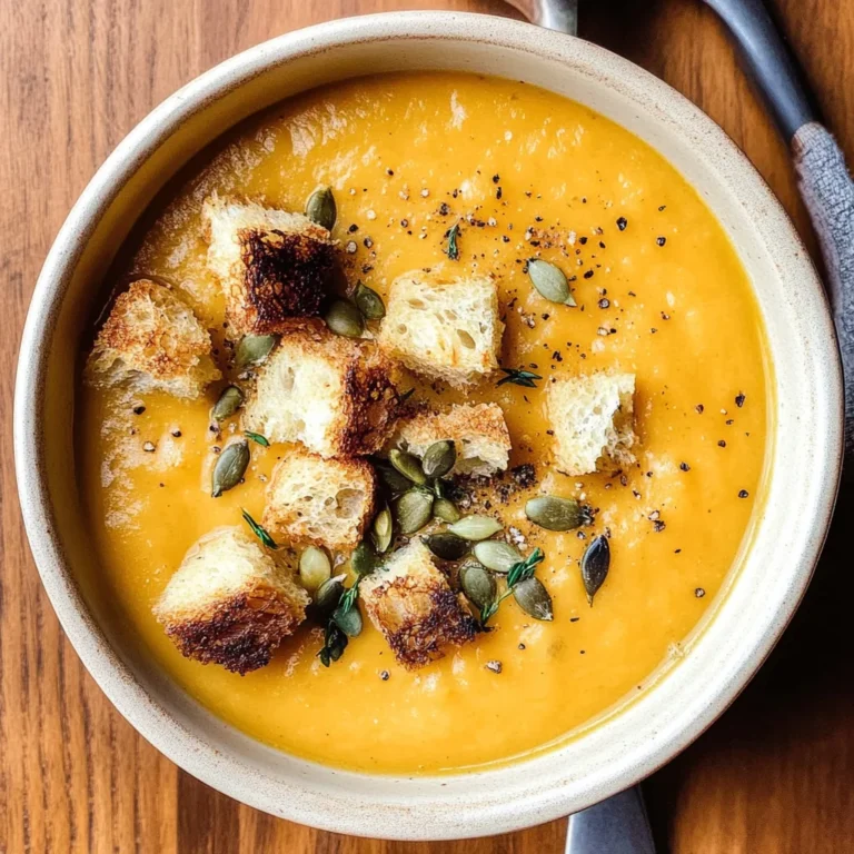 Roasted Butternut Squash Soup Recipe