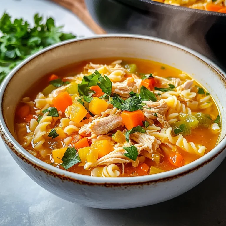 Sicilian Chicken Soup