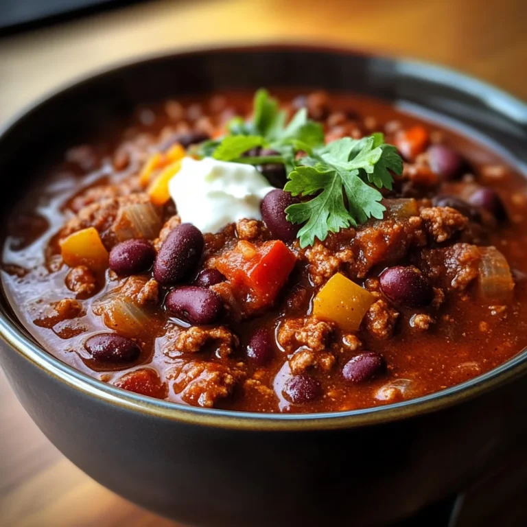 Slow Cooker Chili