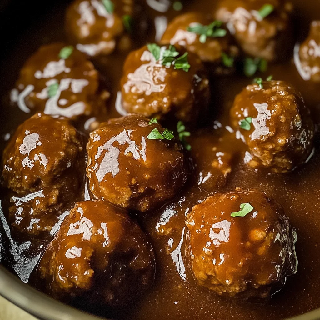 Slow Cooker Salisbury Steak Meatballs: Family-Friendly Comfort