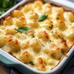 Tasty Baked Gnocchi Mac and Cheese