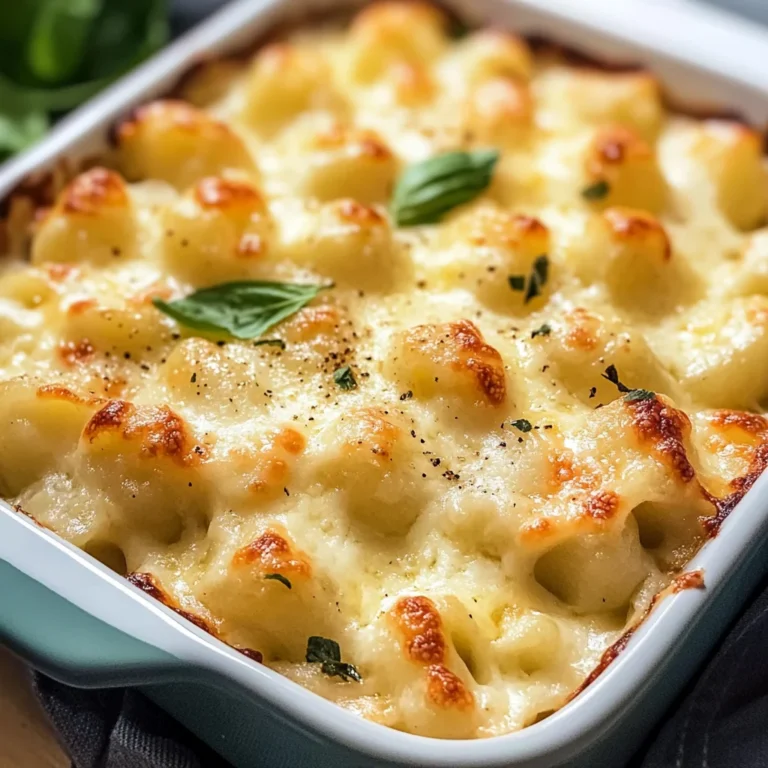 Tasty Baked Gnocchi Mac and Cheese