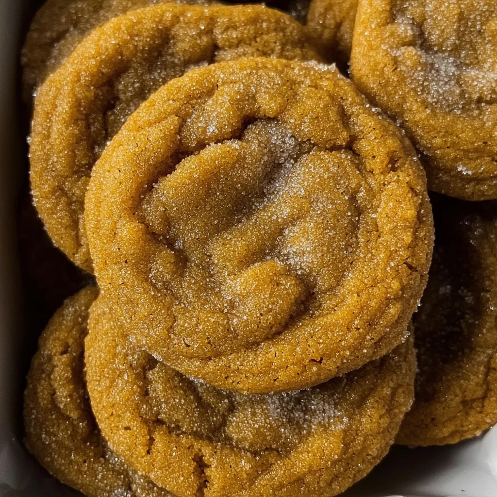 chewy maple pumpkin cookies