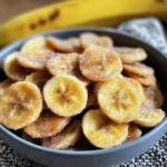 Air Fryer Cinnamon Banana Chips