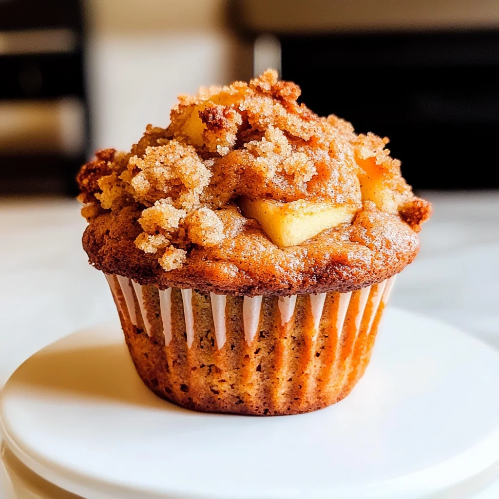 Apple Pumpkin Streusel Muffins Small Batch