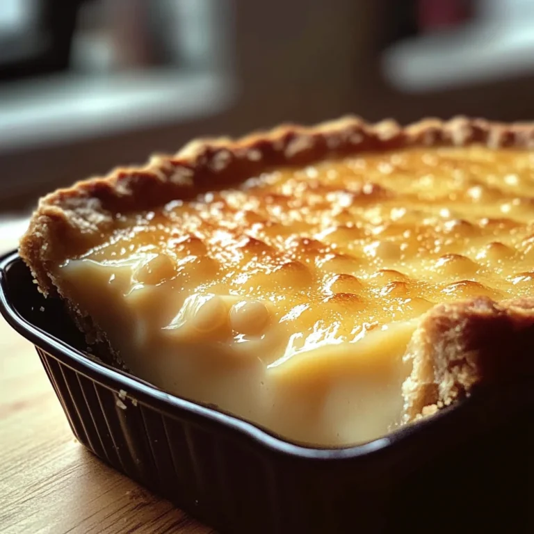 Baked Tapioca Pudding
