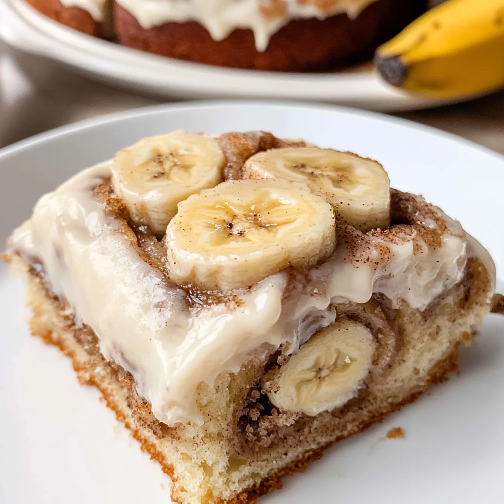 Banana Bread Cinnamon Rolls