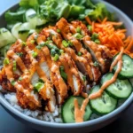 Bang Bang Chicken Rice Bowl