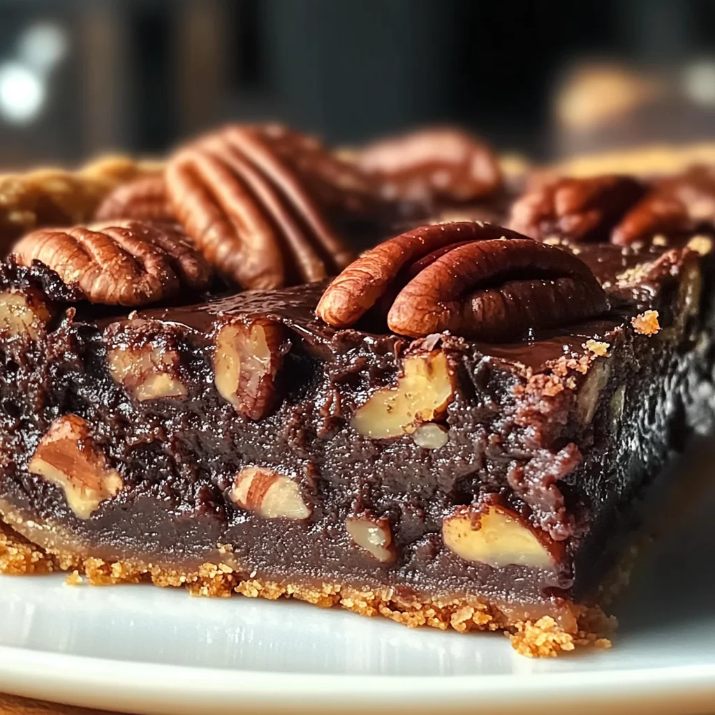 Brownie Pecan Pie