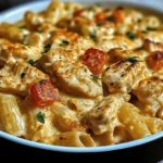 Cajun Cream Cheese Chicken Pasta Bake Recipe