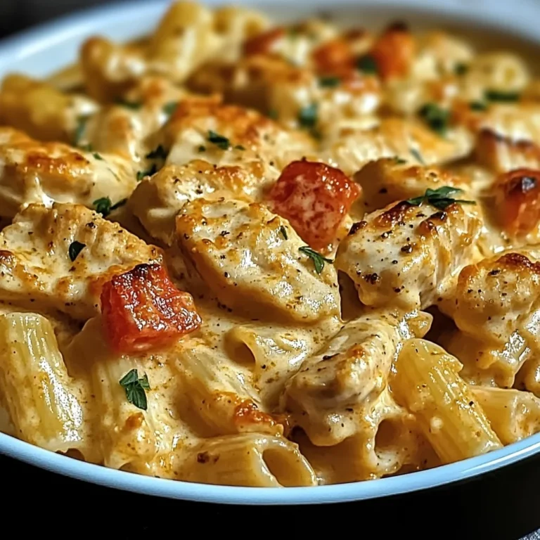 Cajun Cream Cheese Chicken Pasta Bake Recipe