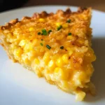 Cheddar Sweet Corn Pie