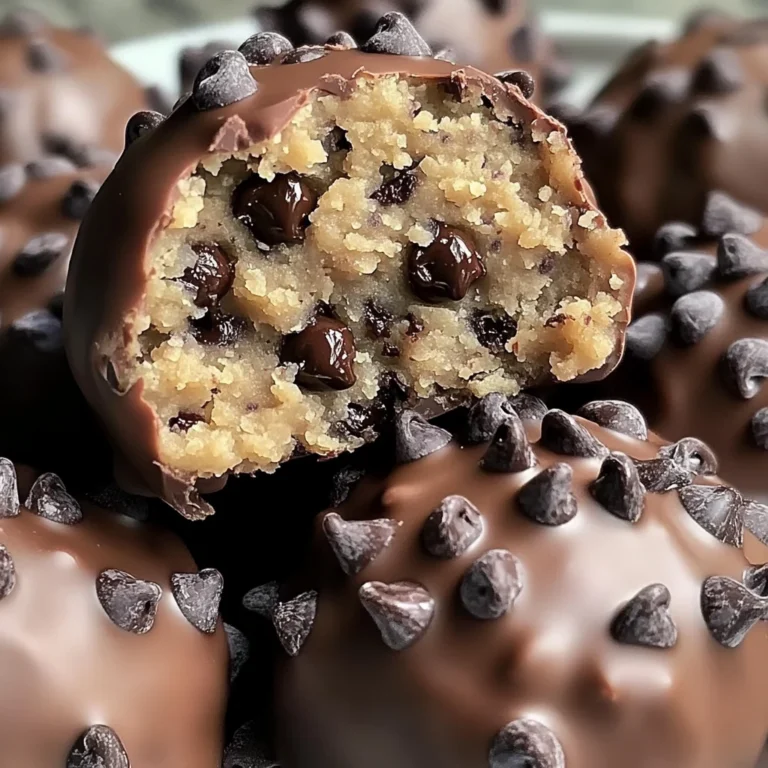 Chocolate Chip Cookie Dough Protein Balls!