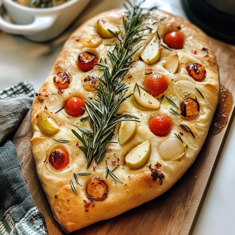 Christmas Tree Focaccia